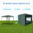 10'X10' Party Tent Outdoor Heavy Duty Gazebo Wedding Canopy + 4 Removable Walls-114930130