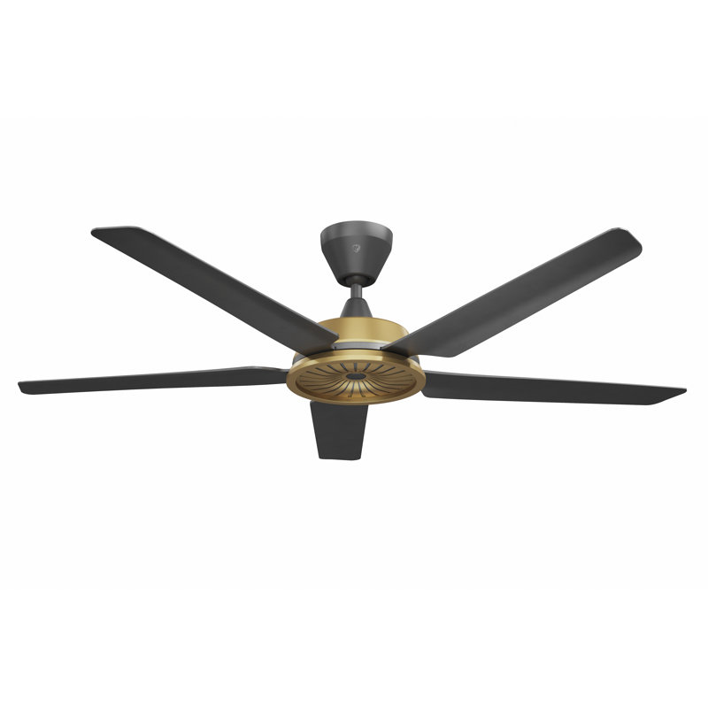 Ventilateur de plafond Speakeasy, Noir