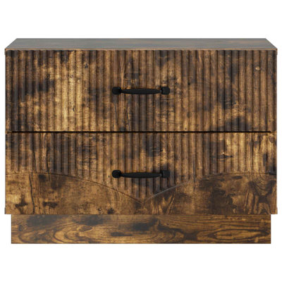 62cm W Manufactured Wood Bedside Table