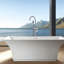 Freestanding Bathtub Faucet With Hand Shower-117612640