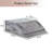 Emonie Adjustable Bed Wedge Pillow for Leg Elevation and Knee/Foot Surgery Recovery-891515355