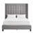 Kaster Upholstered Wingback Bed-410082077-410082079