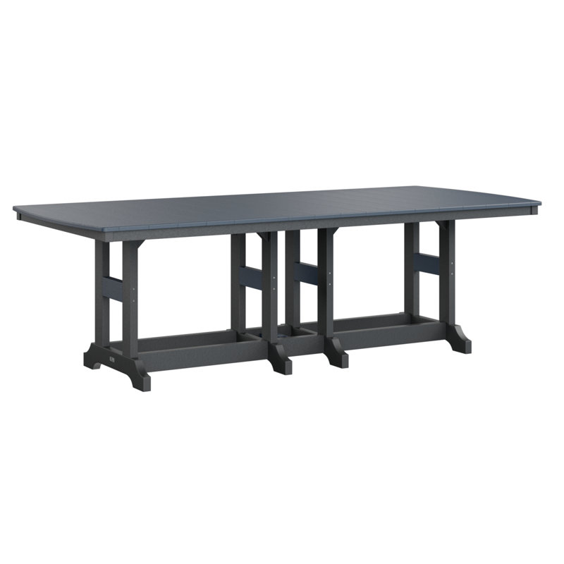 Garden Classic Outdoor Dining Table, Navy Blue, Black