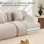 Canapé modulaire 118,5 po Comfy Cloud-1394247806