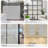 Stripe Pattern Frosted Window Decal-1350420512
