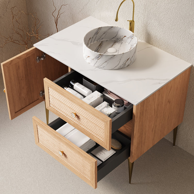 Meuble-lavabo simple 36 po avec comptoir