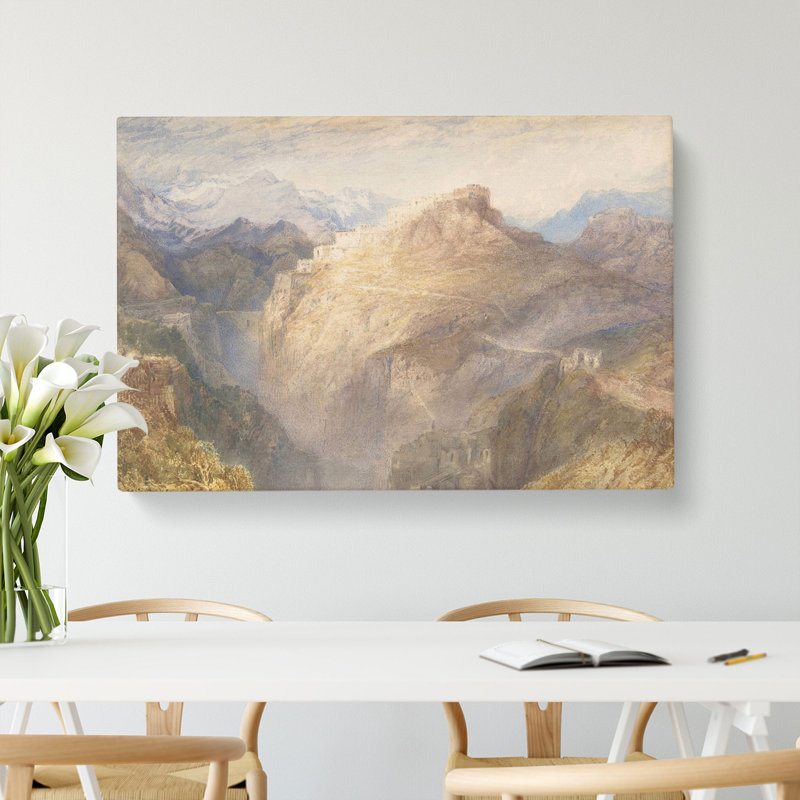 Fort by Joseph Mallord William Turner - Wrapped Canvas Painting, 50cm H x 76cm W x 3cm D