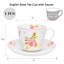 Tasse à thé Rose Garden