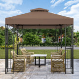 8 pi L 8 pi. D Pavillon de jardin en acier