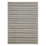 Scandinavian Hand Knotted Wool Geometric Area Rug