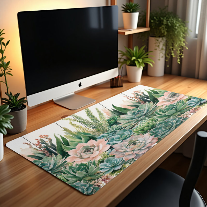Polyester Desk Pad, 23.6x13.8