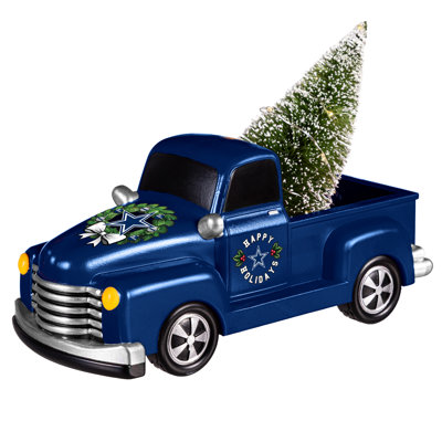 Dallas Cowboys Lit Holiday Rally Truck Statue