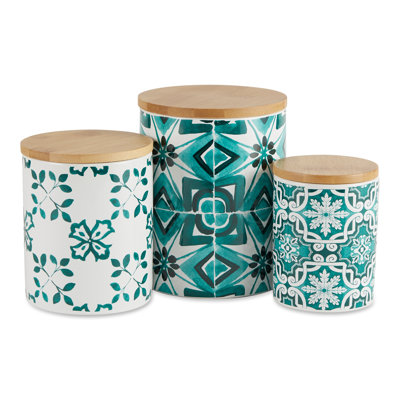Ceramic / Porcelain Canister - Set of 3