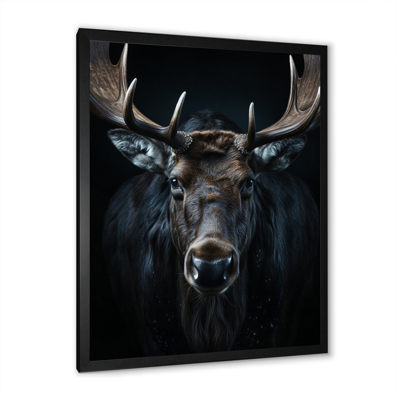 Keavin noir blanc orignal vibrant contraste I, H 20 po x l 12 po x P 1 po, Cadre photo noir