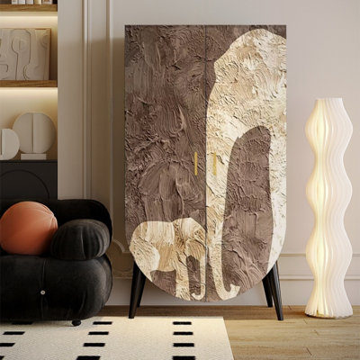 Garde-robe simple éléphant