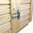 7 ft. x 4 ft. Solid Wood Horizontal Bike Shed