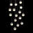 Grapes 16 - Light LED Cluster Pendant-14262619-14262616