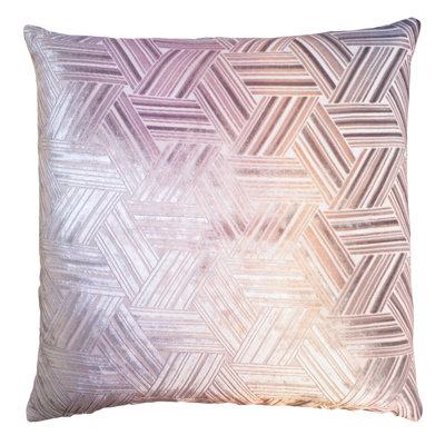 Entwined Square Velvet Pillow Cover & Insert