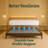 Tatum Vertical Mattress Support Wooden Bunkie Board/Slats with Cover-974016671-1054622702