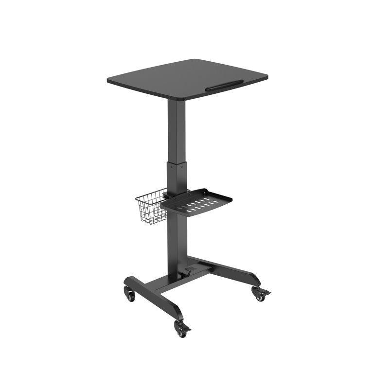 Chariot pour ordinateur portable avec roulettes H 45,1 po x l 23,6 po