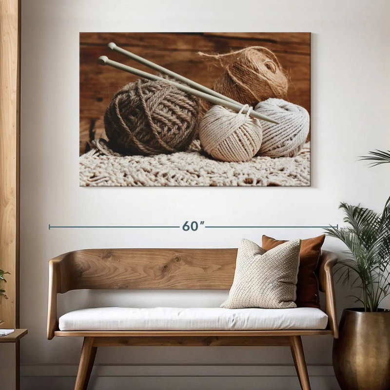 Senne Yarn For Knitting, 32" H x 48" W