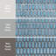 Hudson Capsule 12-1/4 In. X 13-1/8 In. Porcelain Mosaic Tile-815390293