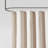 Woven Clipped Solid Shower Curtain