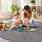Sorbus Interlocking Foam Floor Tiles, 3/8-inch EVA Floor Mats with Borders, Carpet Gray, 96 Sq Ft-138286845