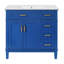 Bathroom Vanity With Soft Close Doors, 4 Storage Drawers