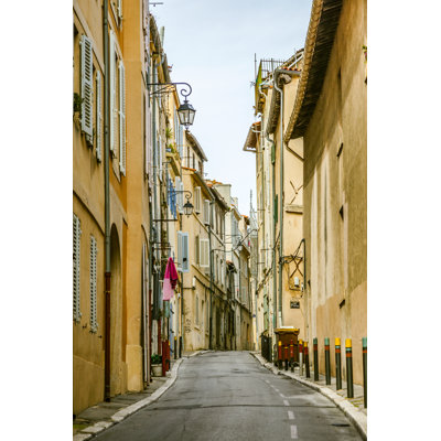 Le Panier In Marseille by Burachet - Wrapped Canvas Print