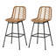 Chaise d'appoint Burlywood Windsor (ensemble de 2)-511235652-511235657