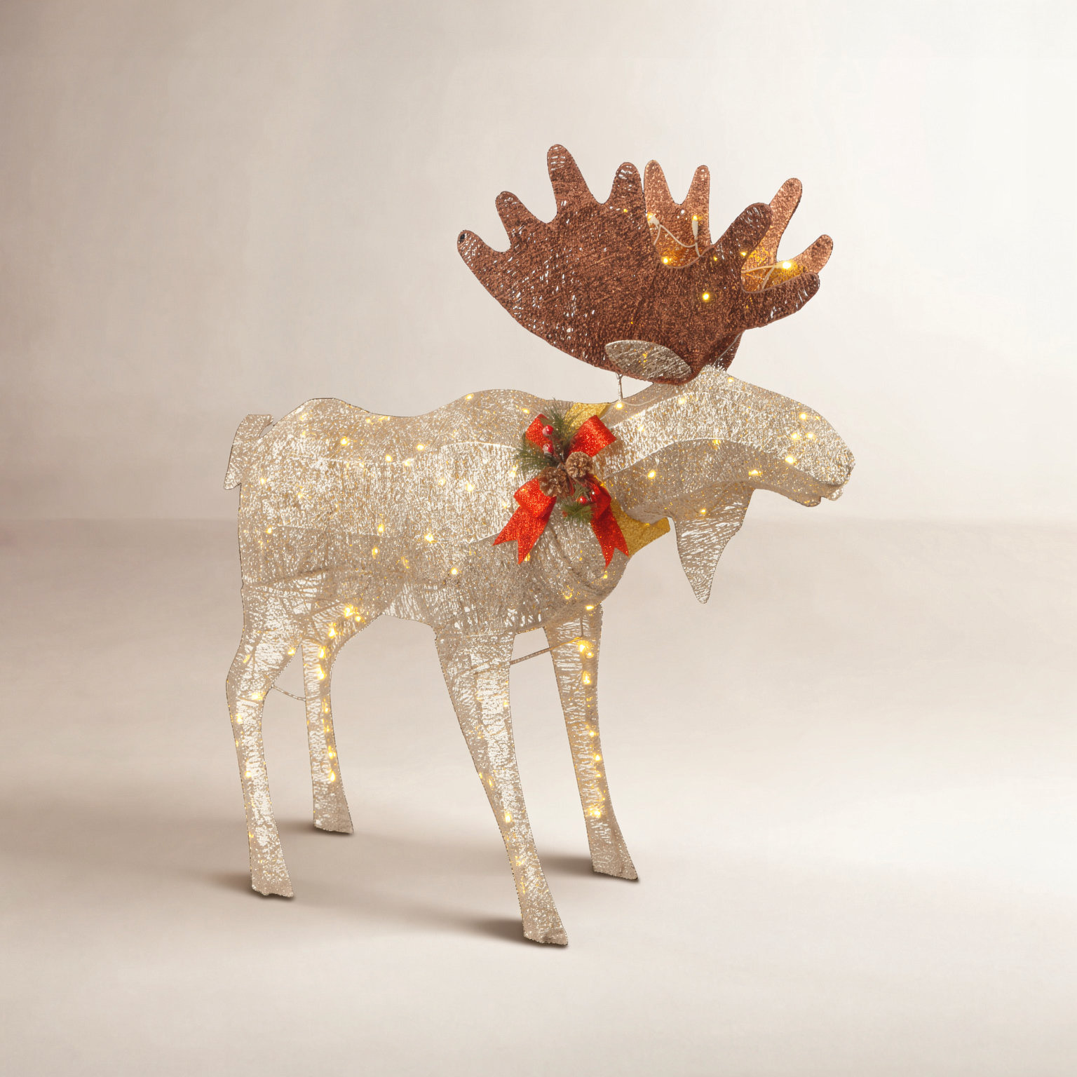 The Holiday Aisle® 48" Lighted Moose