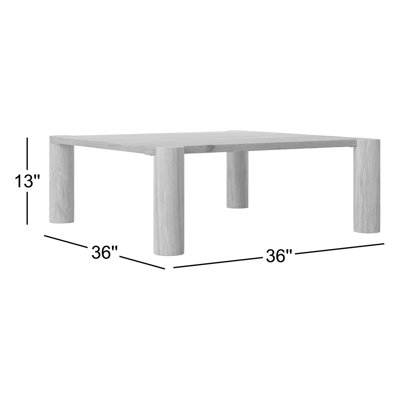 Channing Solid Wood Coffee Table