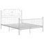 Structure de lit durable en métal thermolaqué vidaXL-1447700629-1447700639
