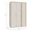 Tamarian 3 Door Manufactured Wood Wardrobe