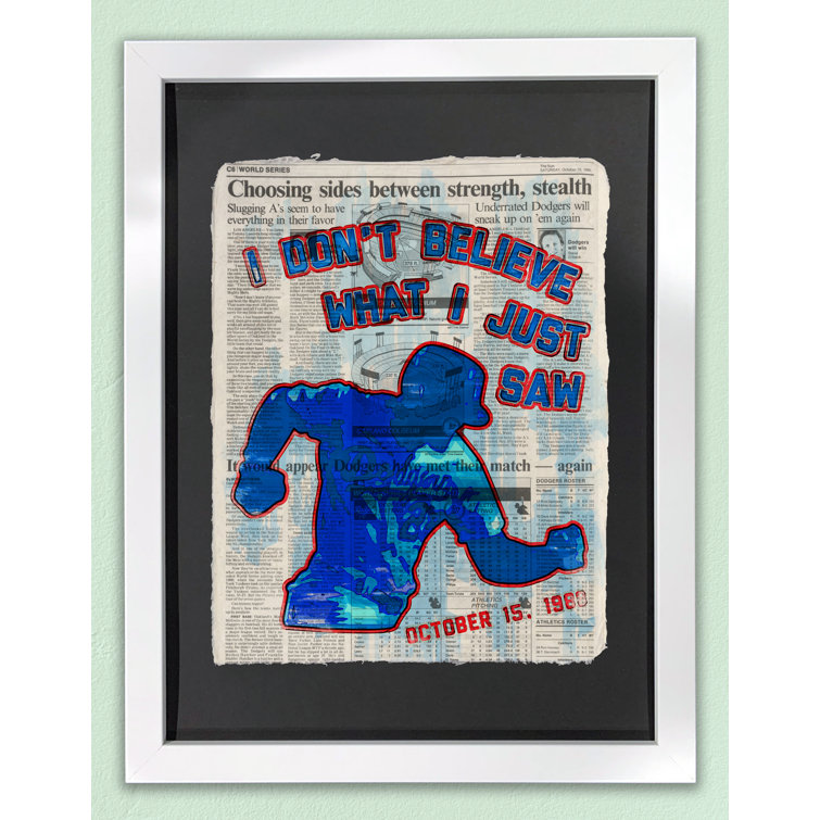 Los angeles dodgers Skull | Art Board Print