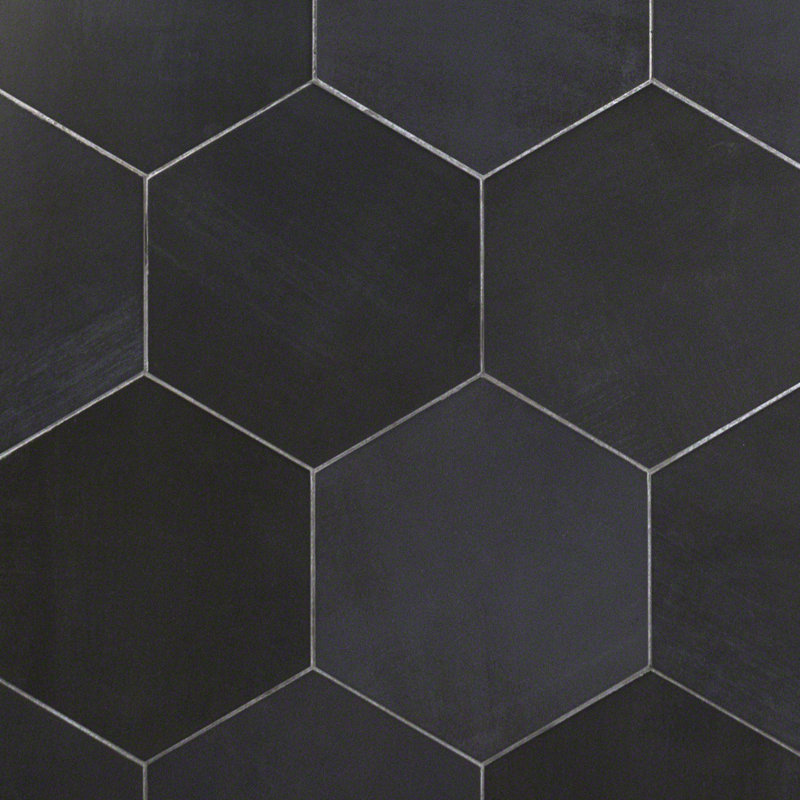Langston 9.88'' W x 11.38'' L Porcelain Singular Tile, Dark Gray