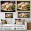 White Gourmet Gravy Desserts I - Desserts, art mural-591247693-591247692