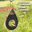 Mangeoire d'oiseaux en cuivre Rain Drop Fly-Thru