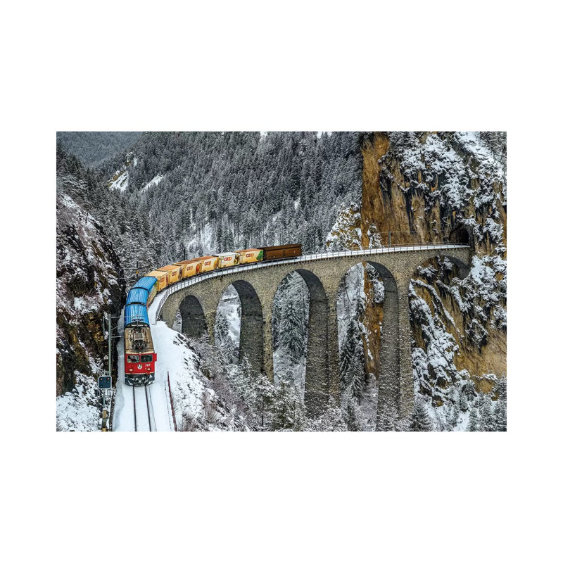 Transalpine by Andreas Agazzi - Wrapped Canvas Print, 20.32 cm H x 30.48 cm W