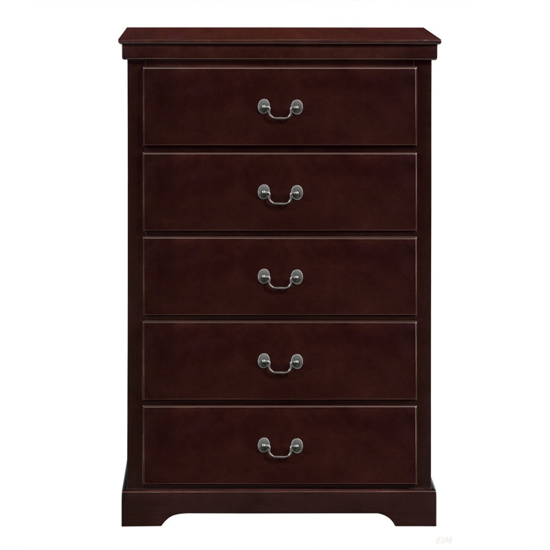 Commode 5 pièces Classic Traditional, Cerisier