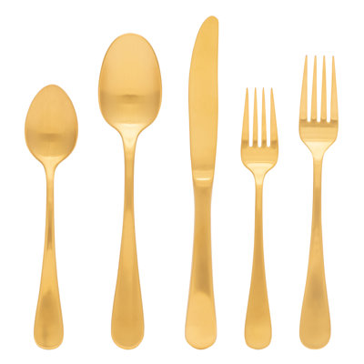 Winston Porter Arsene Stainless Steel Flatware Set - Service for 4