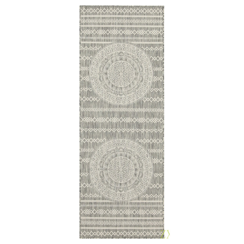 Rayon de soleil 7 pi. 10 po X 10 pi 3 po Tapis intérieur / extérieur, Rectangle 7 pi 10 po x 10 pi 3 po