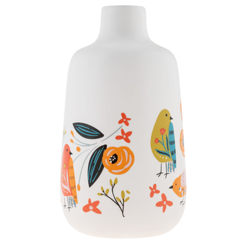 MEDIUM BUD VASE BIRD (S23)