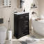 Meuble-lavabo 36 po avec lavabo, lavabo en céramique, 2 tiroirs basculants, charnières de porte à fermeture en douceur-1326579451