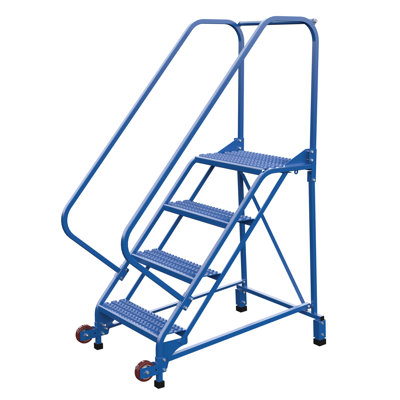 4 - Step Steel Library Ladder