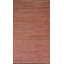 Tapis rouge / beige en laine tissé à la main et rectangulaire 6 pi 6 po x 10 pi