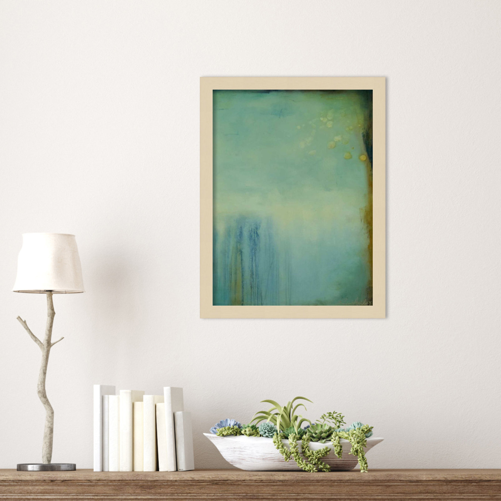 Whispering Souls II Print by Erin Ashley, Brown, 17" H x 13" W
