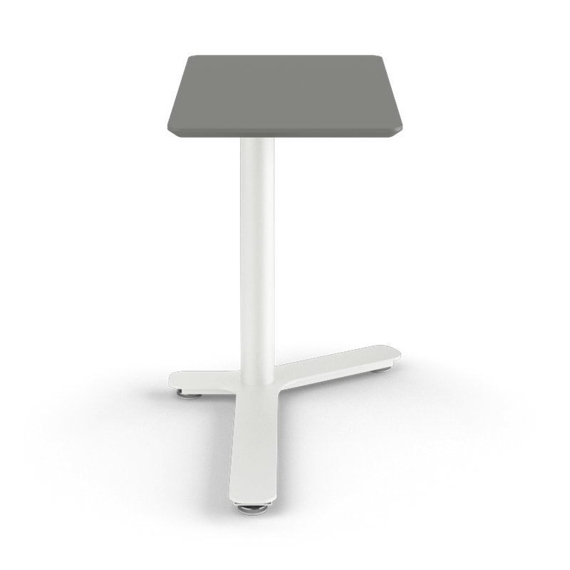 Float Mini Desk, Bamboo/Cloud White