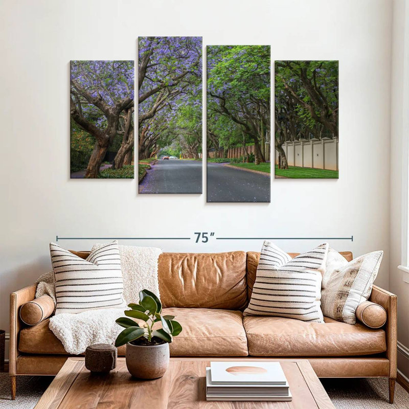 Mehar Jacaranda Trees In Pretoria, 42" H x 68" W